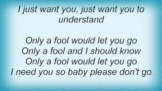 Black Crowes - Only A Fool Lyrics_1