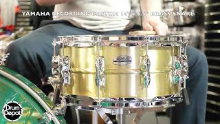 Video thumbnail for Yamaha Recording Custom Brass 14″ x 6.5″ Snare Drum by Drum Depot