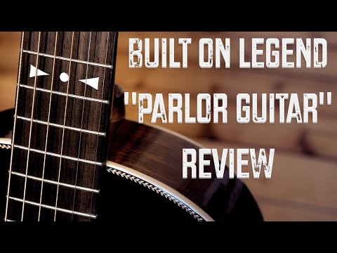 "PARLOR GUITAR REVIEW" - EKO Ego LEGEND Vintage Sunburst Electro ACOUSTIC.