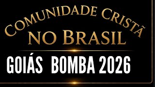#CCB# BOMBA EM GOIÁS COMUNIDADE CRISTÃ NO BRASIL NÃO PARA !