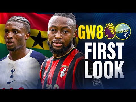 GHANAIAN DOMINATION | GW8 FIRST LOOK 👀 Fantasy Premier League Tips 25/26