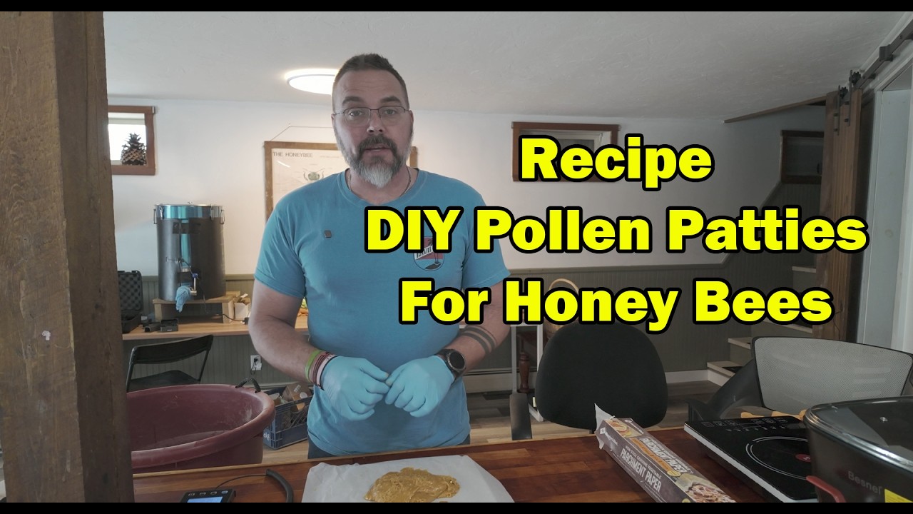 Recipe DIY Pollen Patties for Honey Bees