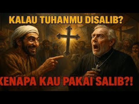 Kalau Tuhanmu Di Salib, Kok Ada Salib di Kalungmu?” Abu Nawas Tanya, SEMUA KAGET‼️