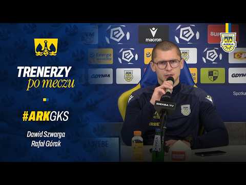 ARKA GDYNIA - GKS KATOWICE 2:1. TRENERZY PO MECZU