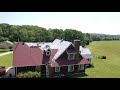 Drone Footage of a Country Home Roof Replacement