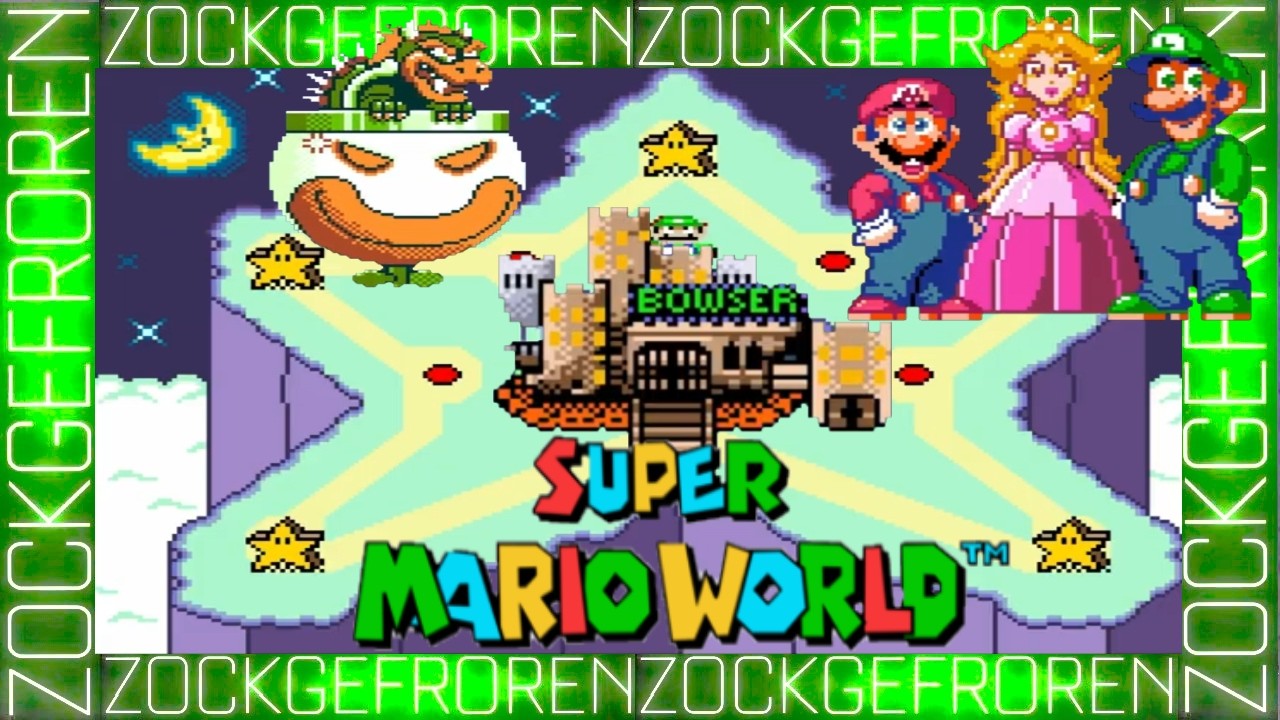 #04 Super Mario World - zu zweit über Bowsers Leiche! Und die Sternen-Welt!