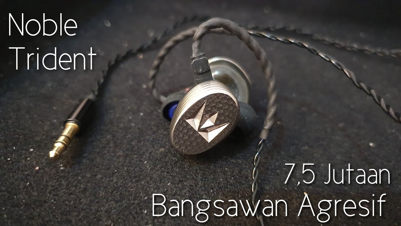 video Tai nghe có dây Nobel Trident chính hãng 0