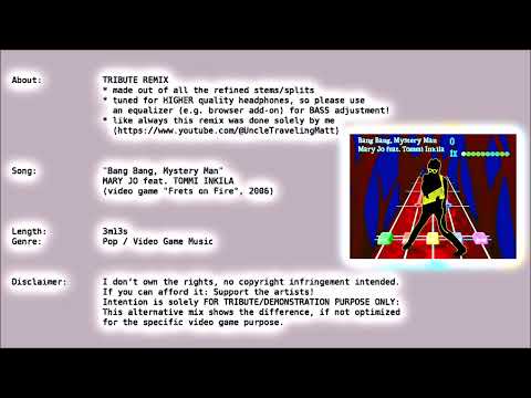 Mary Jo feat. Tommi Inkila "Bang Bang, Mystery Man" - tribute remix