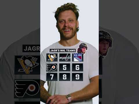Pasta attempts to name EVERY JAGR NHL team IN ORDER! 🫡🍝