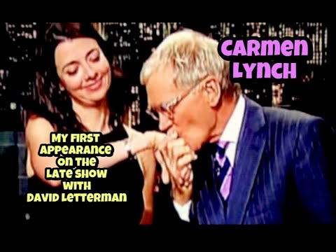My First Appearance on Letterman - CARMEN LYNCH