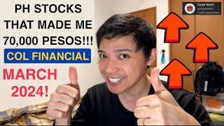 🇵🇭PAANO AKO KUMITA NG 70,000++ PESOS SA PHILIPPINE STOCK MARKET? PAANO MAG-INVEST VIA COLFINANCIAL