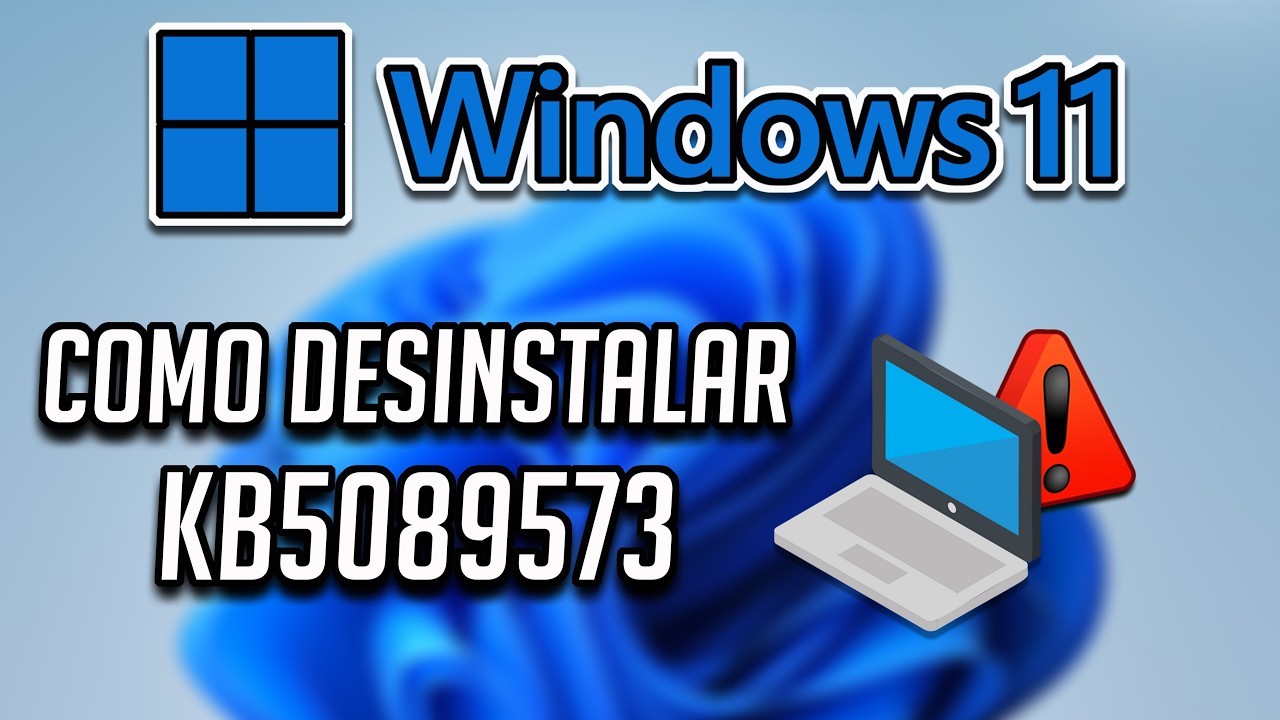 Cómo Desinstalar la Actualización KB5089573 en Windows 11