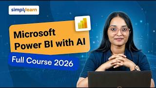 Power BI With AI Full Course 2026 | Power BI With AI Tutorial | Power BI With AI Tools | Simplilearn