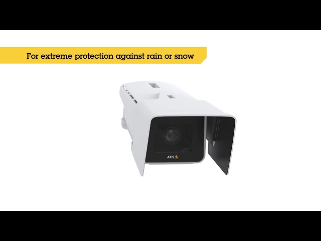 Boîtier de protection Axis 34757 T92A20 avec caméra réseau Axis P1344