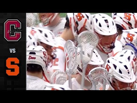 Colgate vs. Syracuse Men's Lacrosse Highlights (2018)