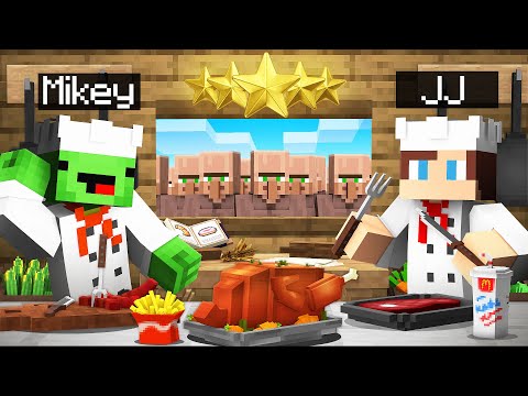 EPIC MINECRAFT CHALLENGE: JJ and Mikey Become Master CHEFS!