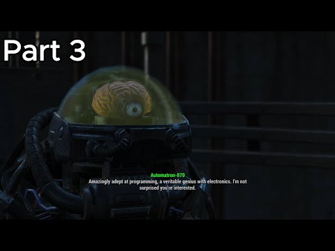 Fallout 4 Gameplay Automatron DLC  Part 3
