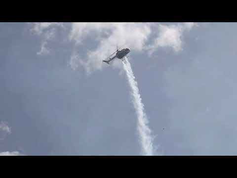 Chuck Aaron's Red Bull MBB Bo 105 Helicopter Stunts - Miramar 2010