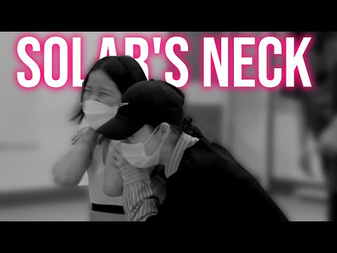 Byul almost broke Solar's neck