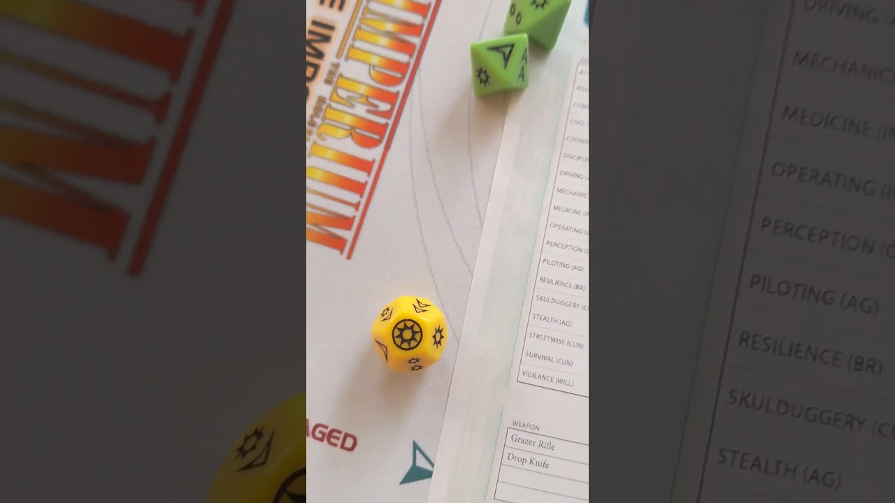 Genesys RPG dice mechanic part 2 #genesysrpg #rpg