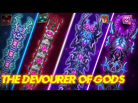 The Evolution of The Devourer of Gods (2016 - 2024) | Terraria Calamity Mod Evolution