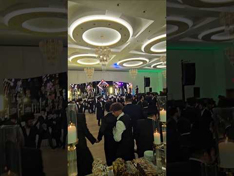 Tonight was the first chasina at this new gorgeous wedding hall in the Catskills at Hamaspik Resort,