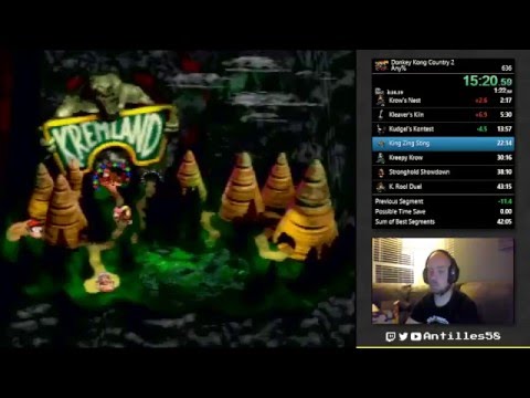 Donkey Kong Country 2 | any% Speed Run | 42:59