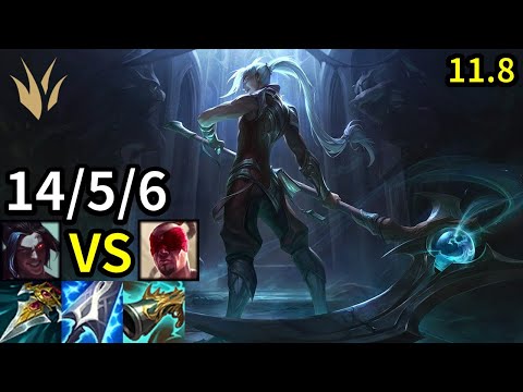 Kayn Jungle vs Lee Sin - KR Master | Patch 11.8
