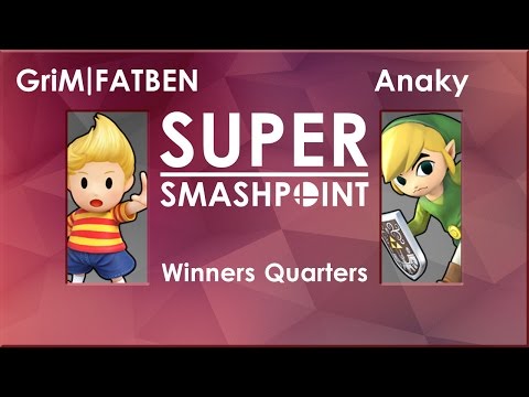 Super SmashPoint - FATBEN (Lucas) Vs. Anaky (Toon Link) Winners Quarters