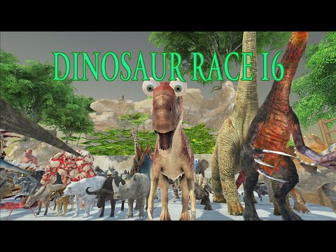 DINOSAUR RACE 16 - Animal Revolt Battle Simulator
