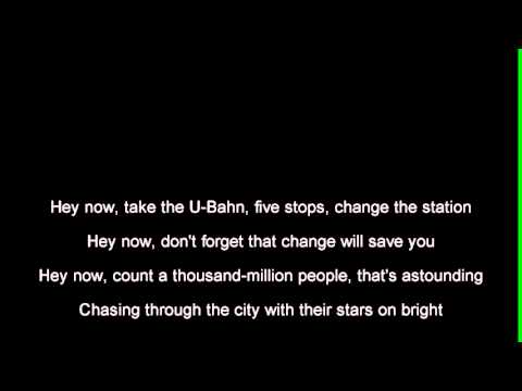 R.E.M.  - UBerlin Lyrics  tekst