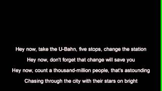 R.E.M.  - UBerlin Lyrics  tekst