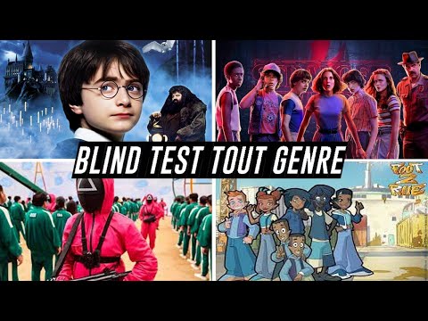 BLIND TEST TOUT GENRE (FILMS, SÉRIES, DESSINS ANIMÉS, DISNEY, EMISSIONS TV) 70 EXTRAITS