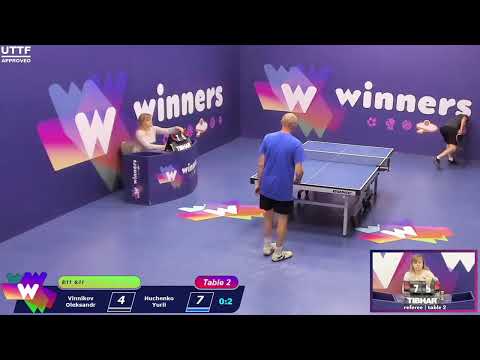 Winners League 12.10.21 Vinnikov Oleksandr - Huchenko Yurii 13:30