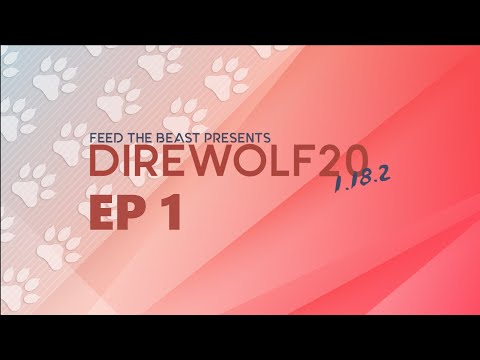 Shut Plays Direwolf20 1.18 Modpack: Ep. 1 (Exploration & More Exploration)