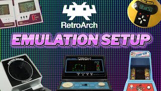 Handheld Electronic games setup using Retroarch