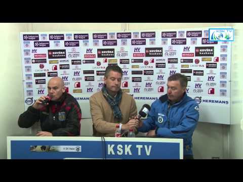 KSK TV ... K.SK. Heist - V.C. Westerlo ... Persconferentie
