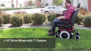 Product video: Shoprider 6Runner 14 - Heavy Duty Power Wheelchair