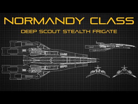 Mass Effect: Normandy Class Stealth Frigate - Ship Breakdown