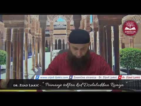 Poimanje tekfira kod Dzelaluddina Rumija - dr. Zijad Ljakić