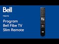 How To Program Your Bell Fibe TV Slim Remote To Your TV
