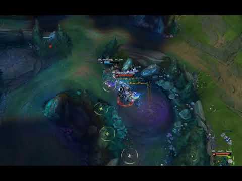 Talon 1v2 vs Hecarim and Akali outplay