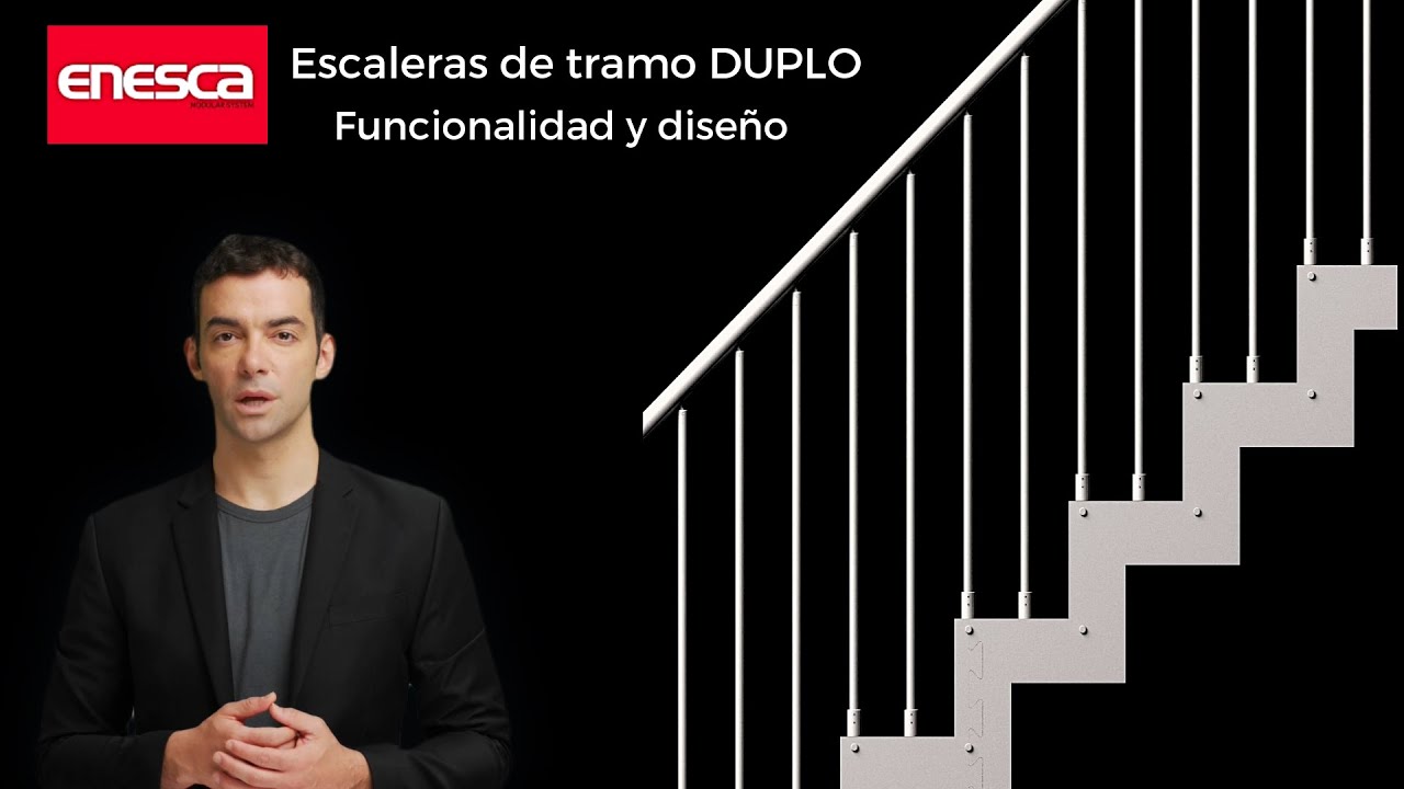 Escalera de tramos Duplo de Enesca