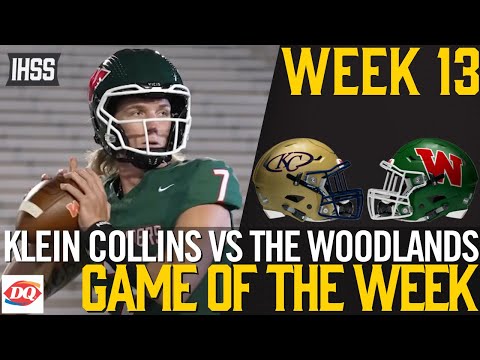 Klein Collins vs The Woodlands - 2023 Week 13 Football Game of the Week