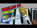 CARA MEMILIH MICROPHONE YANG LEBIH SENSITIF