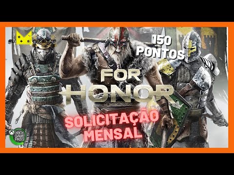 For Honor - 75 pontos na Solicitação Mensal do Xbox Game Pass