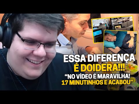 CASIMIRO REAGE: CARIOCA NOMUNDO - CAMPINAS X LISBOA (EXECUTIVA DO A330-900 NEO) | Cortes do Casimito