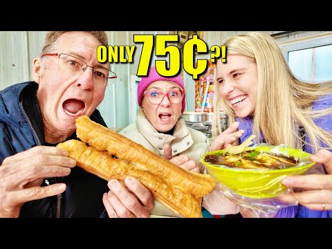Thumbnail for My parents tried breakfast in CHINA.... in total shock