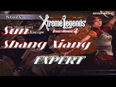 Sun Shang Xiang | Dynasty Warriors 4: Xtreme Legends | (Expert Difficulty) - No Commentary