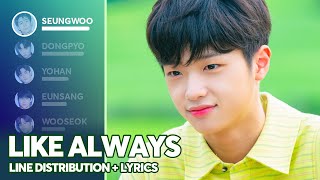 Download lagu X1 - Like Always (Line Distribution Lyrics Color Coded) PATREON REQUESTED mp3 Download lagu X1 - Like Always (Line Distribution Lyrics Color Coded) PATREON REQUESTED mp3